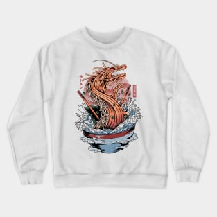 Ramen Dragon - Cream Crewneck Sweatshirt